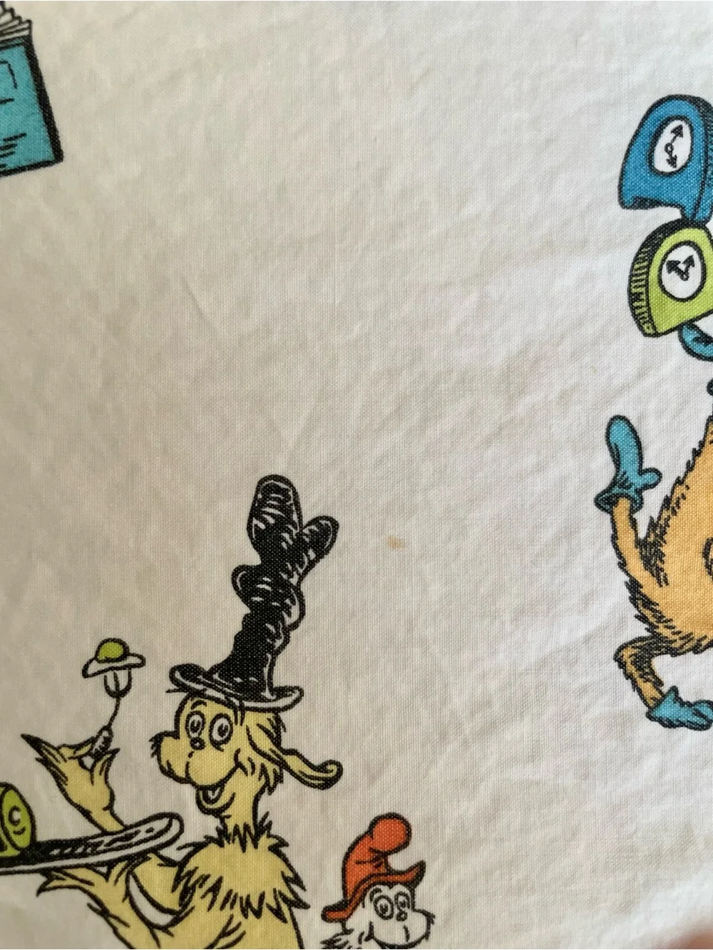 Pottery Barn Kids: Dr. Seuss Organic Cotton Fitted-Crib Sheet
